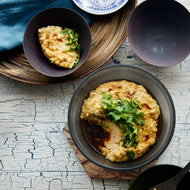 豆腐とひき肉のレンジ蒸し